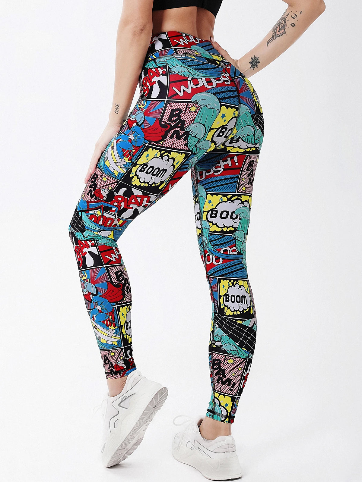 Ravion Power Leggings Comic Pop Energy